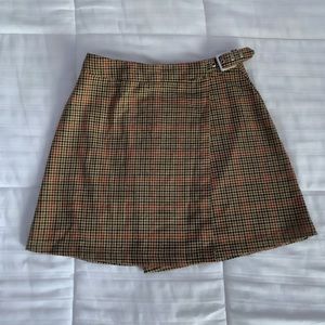 brandy melville plaid skirt